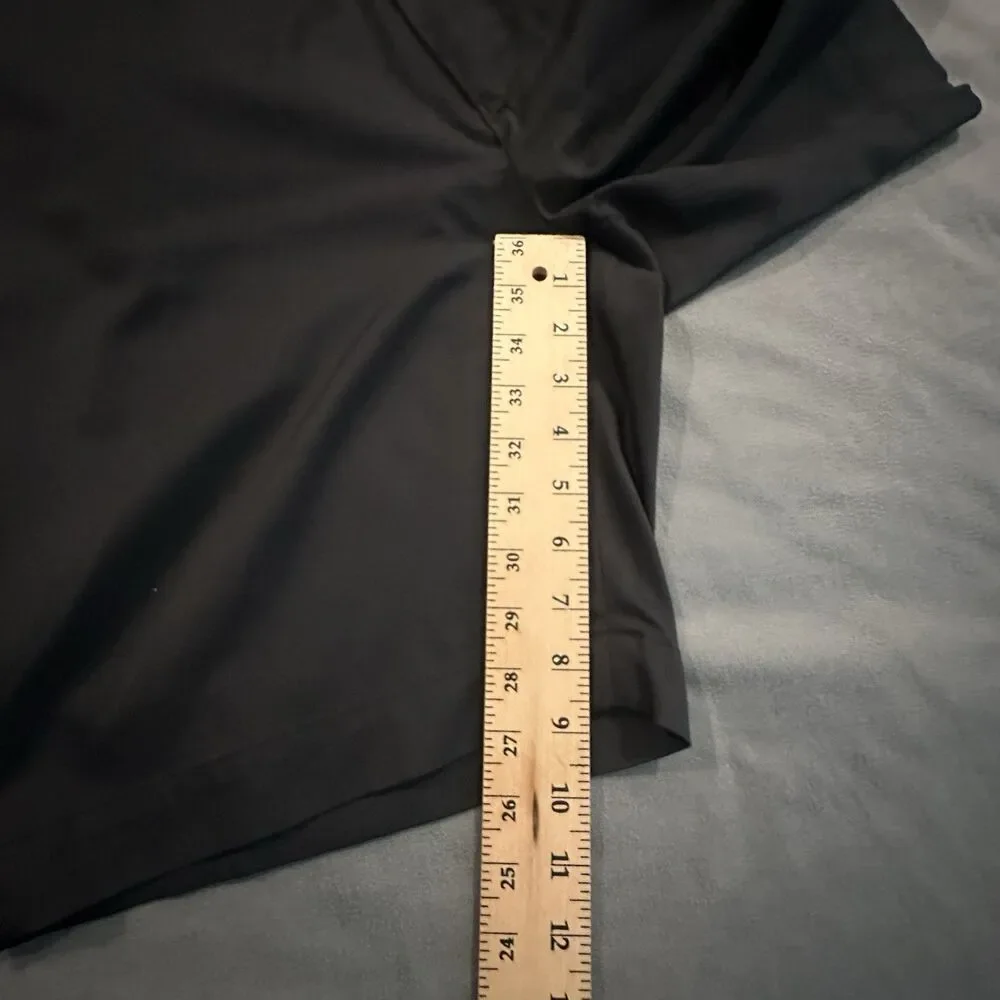 RLX Ralph Lauren Chino Shorts Mens 36 Classic Fit Performance Golf Stretch Black
